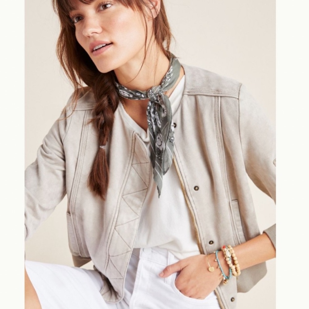 NWT Anthropologie Marrakech Bibiana Bomber Jacket. Size x-large.